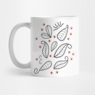 Georgian ceramic pattern design Mug